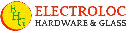 Electroloc Hardware and Glass Logo Electroloc Hardware and Glass Logo
